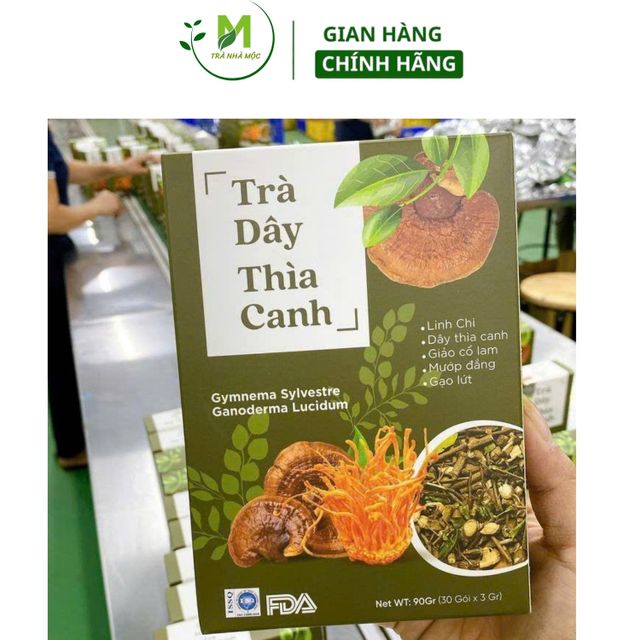 Tr&agrave; D&acirc;y Th&igrave;a Canh Linh Chi Mộc T&acirc;m