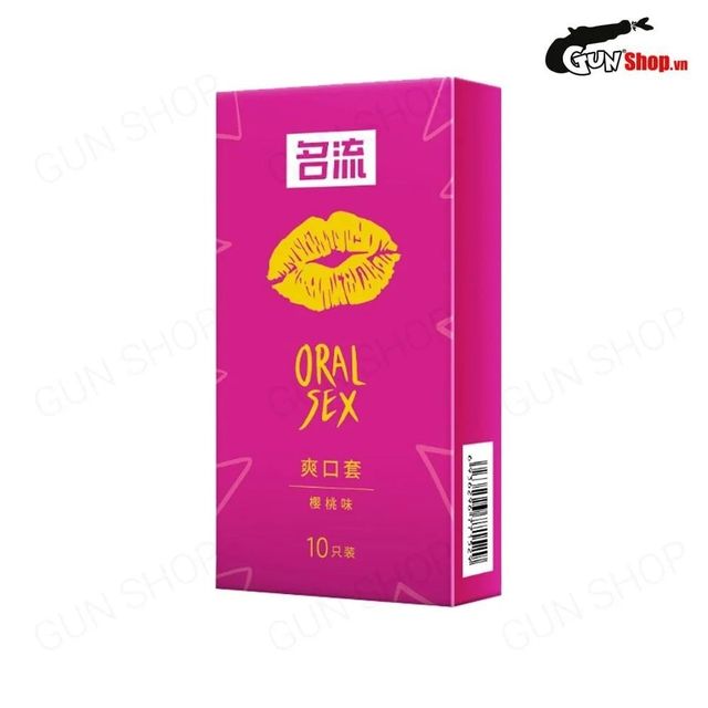 Bao cao su Mingliu Oral Sex Hương đ&agrave;o