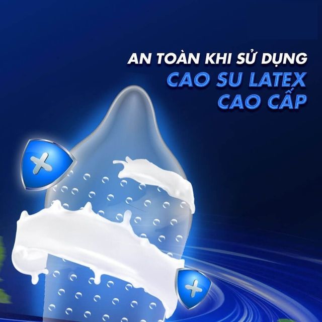 Bao cao su Muaisi Imported Latex Blue