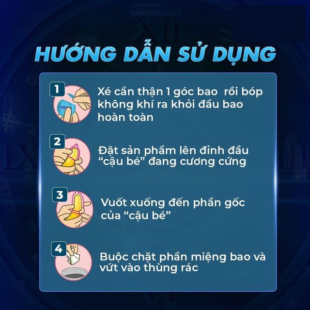 Bao cao su Ropockon Cung Bảo B&igrave;nh - Mỏng 0.03mm
