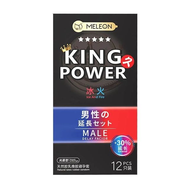 Hộp Bao cao su Meleon King Power Ice And Fire