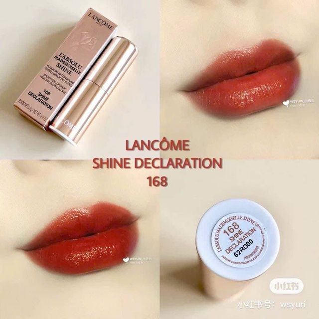 Son Lancome 168 L&rsquo;Absolu Mademoiselle Shine Declaration