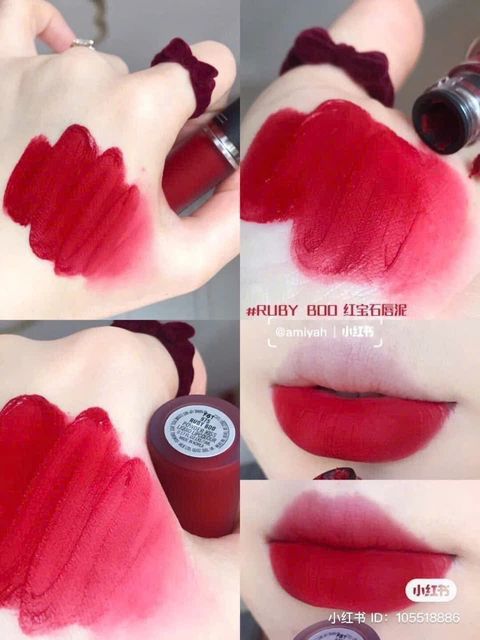 Son Kem MAC 975 Ruby Boo Đỏ Thuần