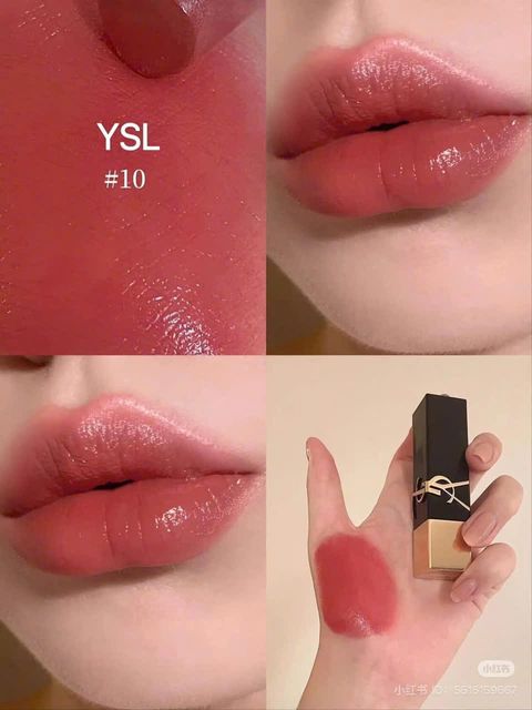 Son YSL Mini #10 - Đỏ Thuần Chuẩn M&agrave;u