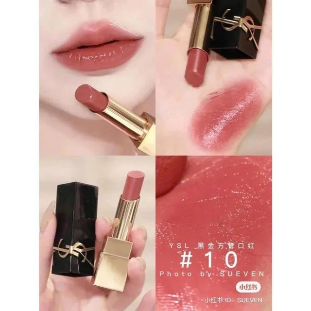 Son YSL Mini #10 - Đỏ Thuần Chuẩn M&agrave;u