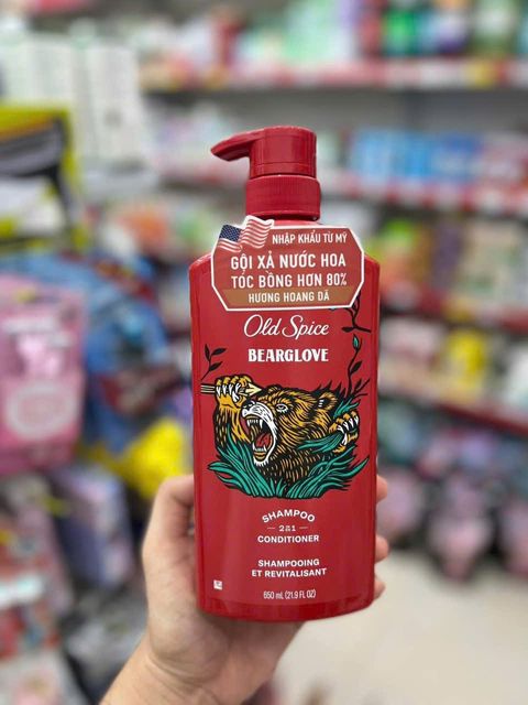 T&oacute;c sạch sẽ với Old Spice Bearglove