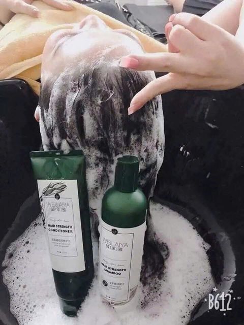Dầu Gội Cặp Weilaiya Gừng Non 04