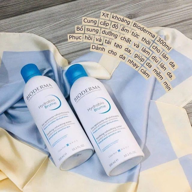 Xịt Kho&aacute;ng Bioderma Soothing Refreshing Water