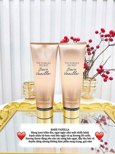 Dưỡng Thể Victoria&rsquo;s Secret Bare Vanilla