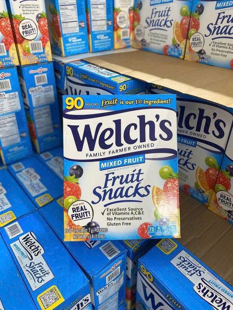 Hộp Kẹo Dẻo Tr&aacute;i C&acirc;y Welch's