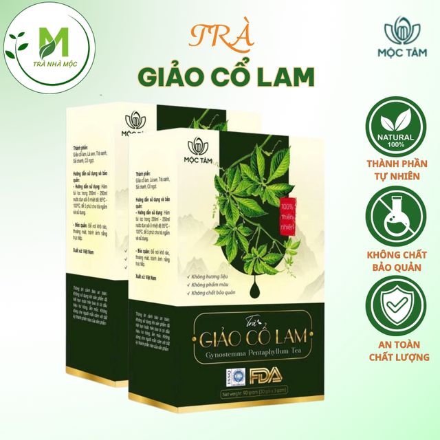 Tr&agrave; Giảo Cổ Lam Mộc T&acirc;m 1