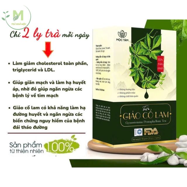 Tr&agrave; Giảo Cổ Lam Mộc T&acirc;m 4