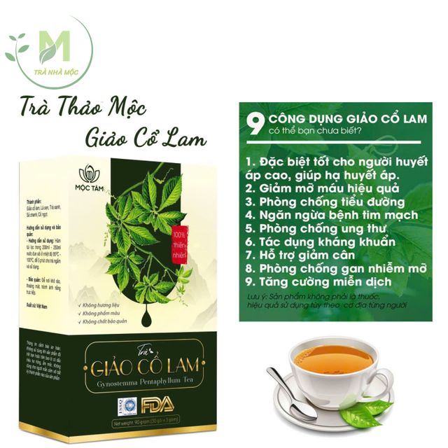 Tr&agrave; Giảo Cổ Lam Mộc T&acirc;m 5