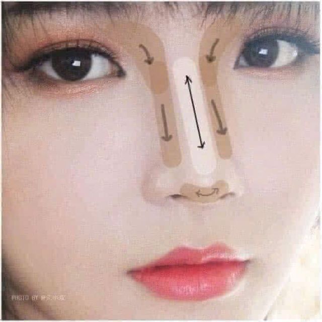 Cọ Đ&aacute;nh Sống Mũi N01 Angled Shading 1