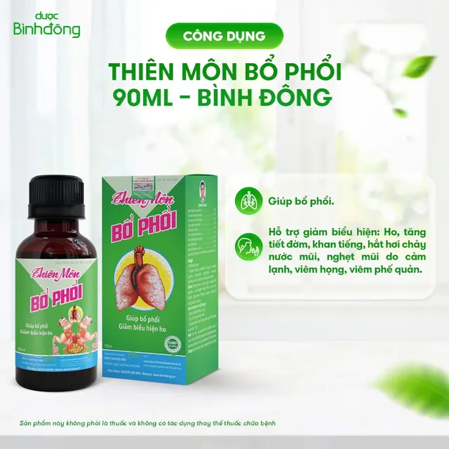 Thi&ecirc;n M&ocirc;n Bổ Phổi