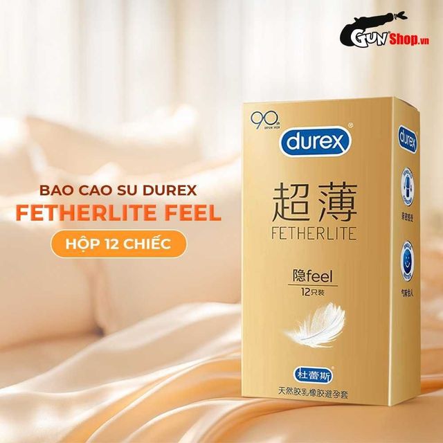 Thiết kế bao cao su Durex Fetherlite