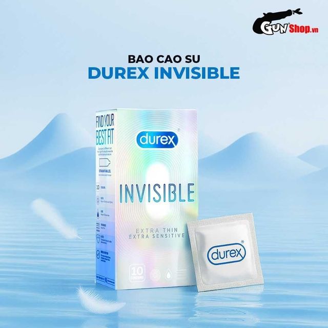 Bao cao su Durex Invisible