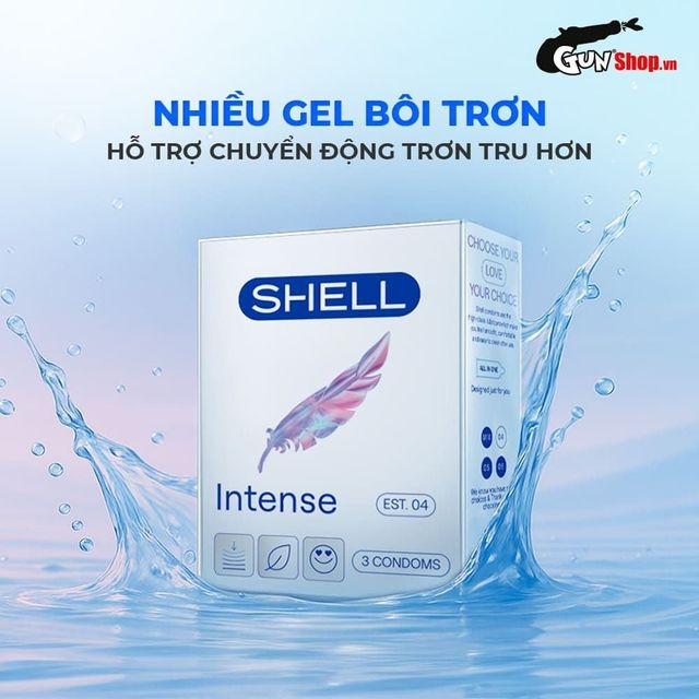 Bao cao su Shell Intense