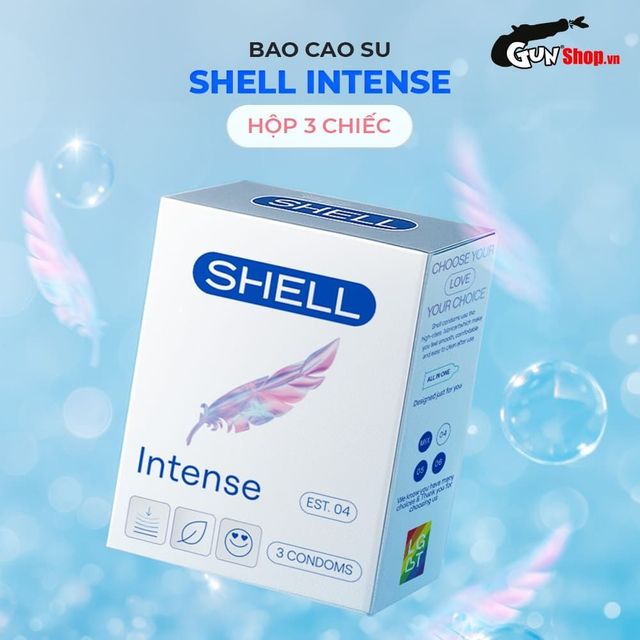 Bao cao su Shell Intense