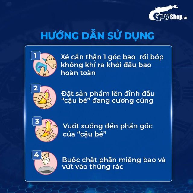 Bao cao su Innova Đen