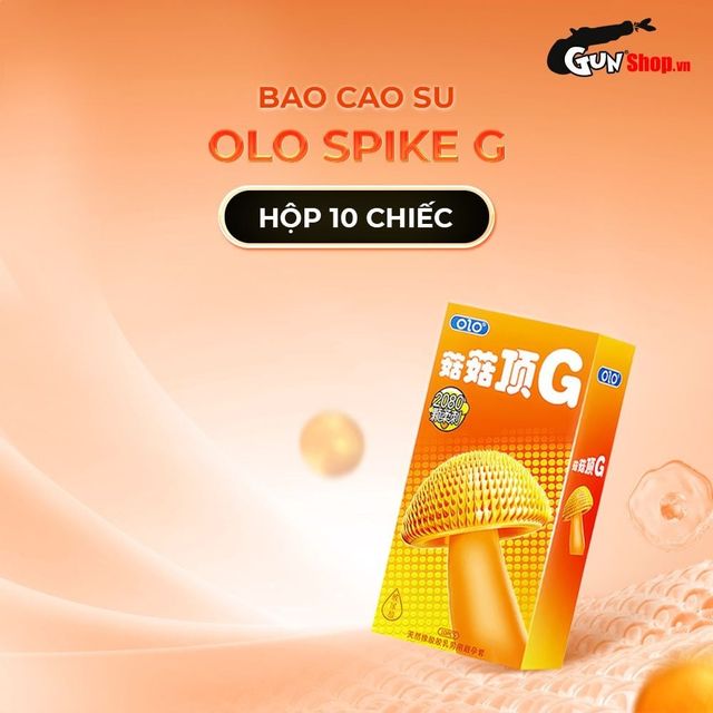 Bao cao su OLO Spike G - 2080 gai mềm
