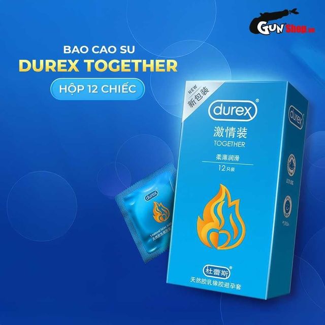 Bao cao su Durex Together