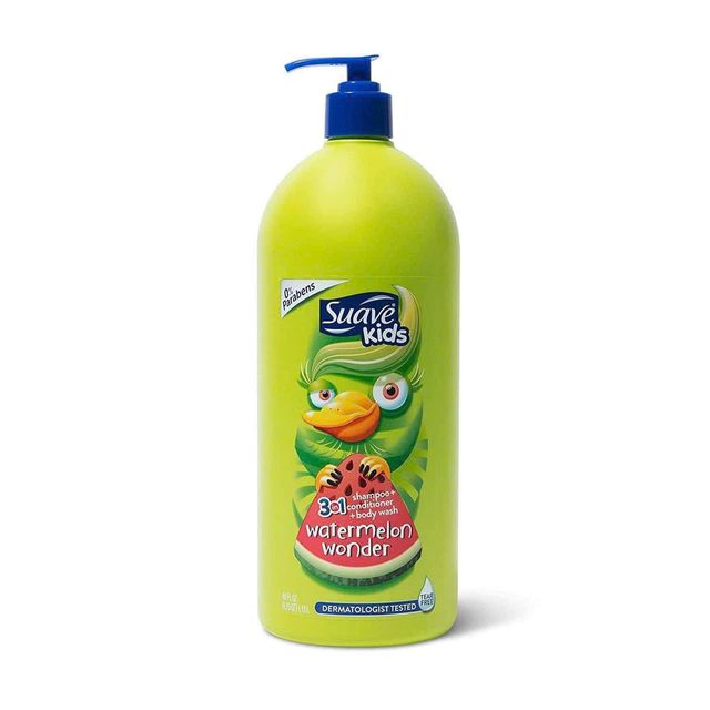 Sữa Tắm Gội Trẻ Em Suave Kids Hương Dưa Hấu