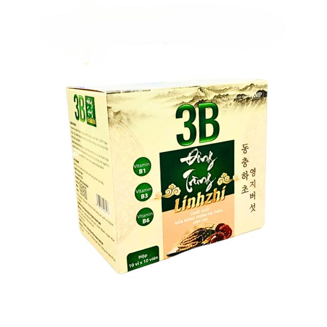 Vi&ecirc;n uống 3B Đ&ocirc;ng Tr&ugrave;ng Linhzhi