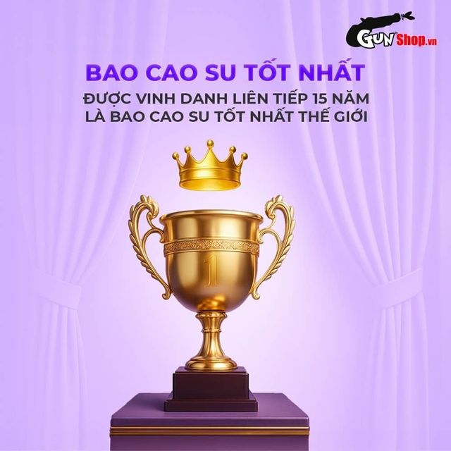 Bao cao su Okamoto Crown
