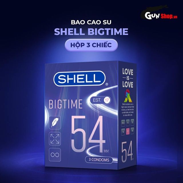 Bao cao su Shell Bigtime