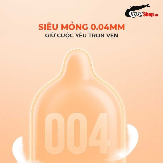 Bao cao su Sagami Xtreme Love Me Gold Orange 1