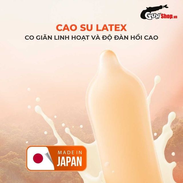 Bao cao su Sagami Xtreme Love Me Gold Orange 3