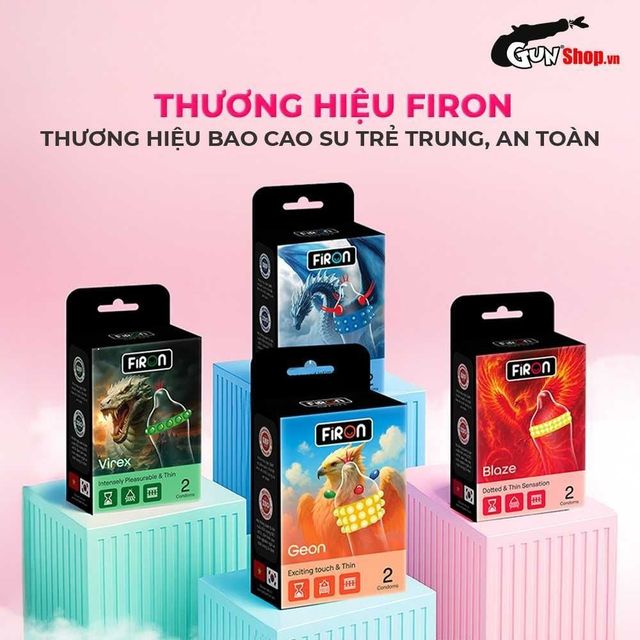 Bao cao su Firon Rush - K&eacute;o d&agrave;i thời gian