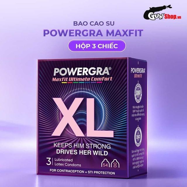 Powergra Maxfit - Sản phẩm ch&iacute;nh h&atilde;ng