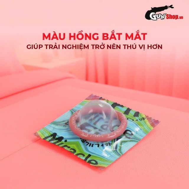 Bao cao su Sagami Six Fit V Miracle Fit