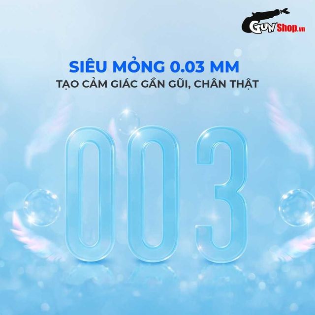 Chi tiết bao cao su Sagami Six Fit V