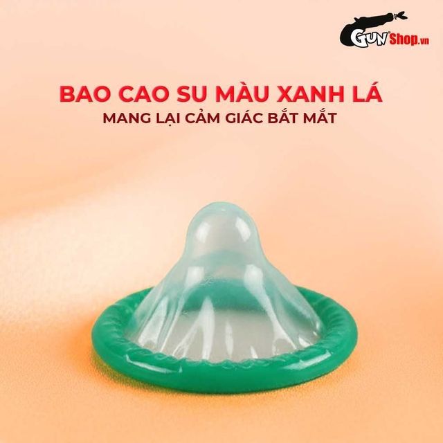 Bao cao su Sagami Dotty G Mint Are Are