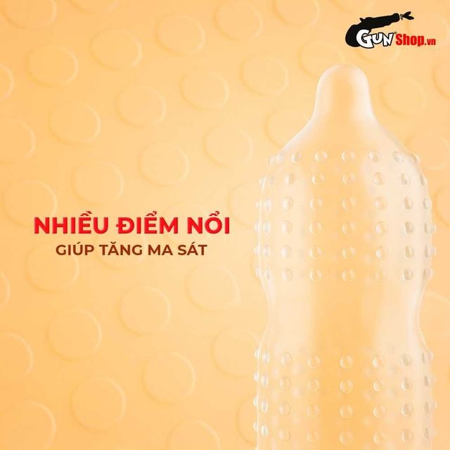 Thiết kế bao cao su Sagami Dotty G Mint Are Are