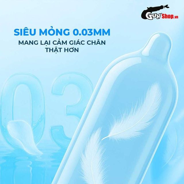 Bao cao su Shell Pulse Infinite Stealth