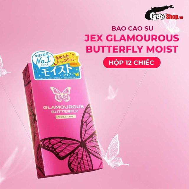 Bao cao su JEX Glamourous Butterfly Moist