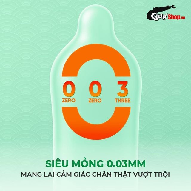 Bao cao su Okamoto 0.03mm - Chất liệu l&agrave;nh t&iacute;nh