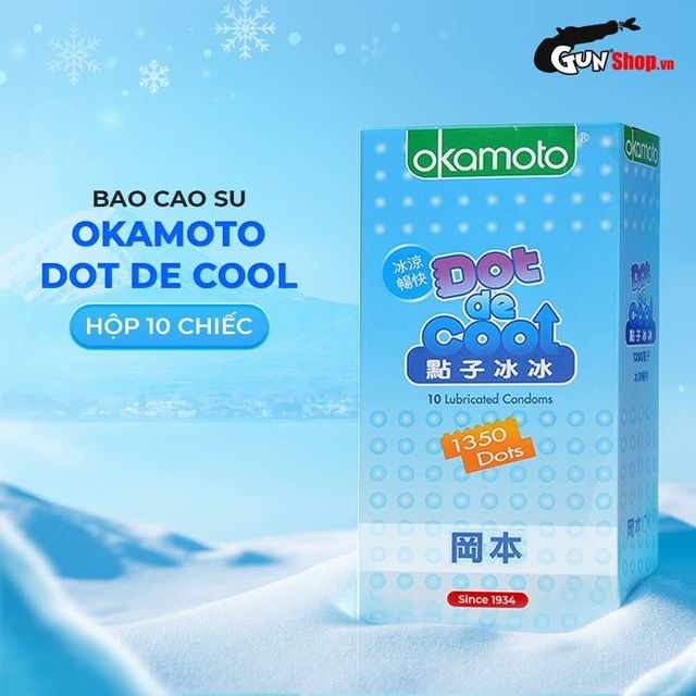 Bao cao su Okamoto Dot De Cool