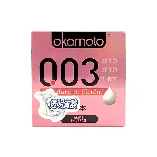Bao cao su Okamoto 0.03mm Hyaluronic Acid