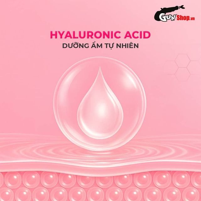 Bao cao su Okamoto 0.03mm Hyaluronic Acid ch&iacute;nh h&atilde;ng