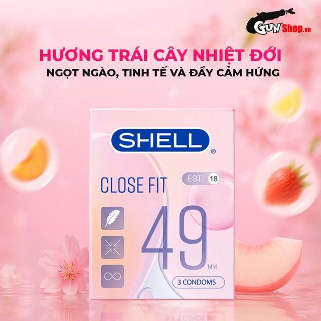 Bao cao su Shell Close Fit