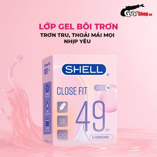 Bao cao su Shell Close Fit