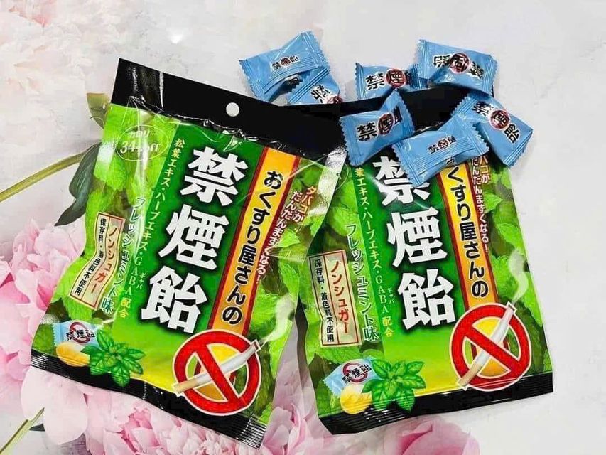 Kẹo Cai H&uacute;t Smokeless Vị Bạc H&agrave; 70g