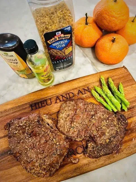 Nướng steak với Grill Mates Montreal