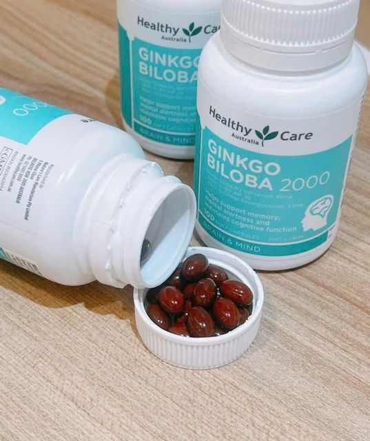 lợi &iacute;ch vi&ecirc;n uống Ginkgo Biloba
