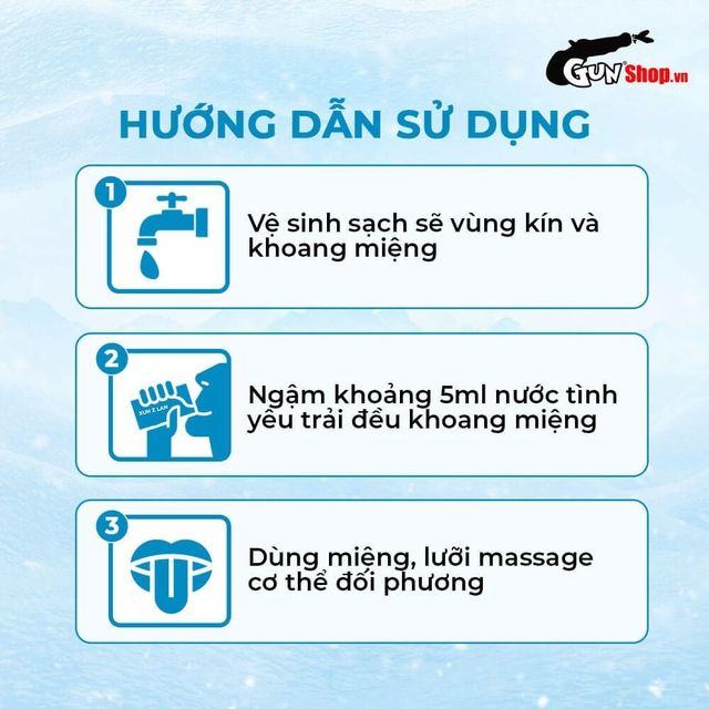Nước t&igrave;nh y&ecirc;u BJ m&aacute;t lạnh hương bạc h&agrave;